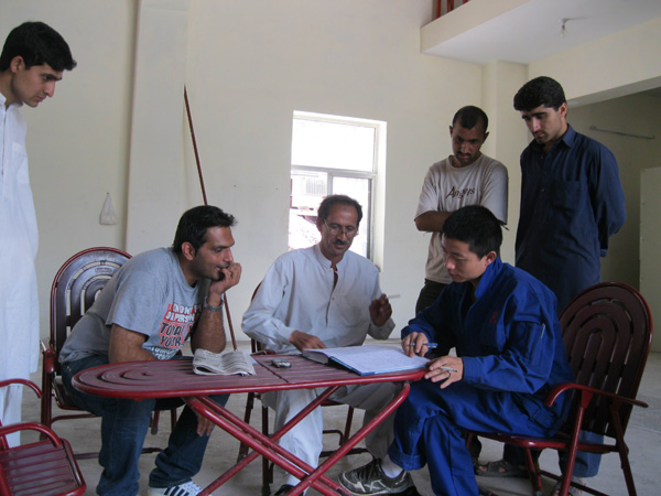 和國外用戶現(xiàn)場技術交流