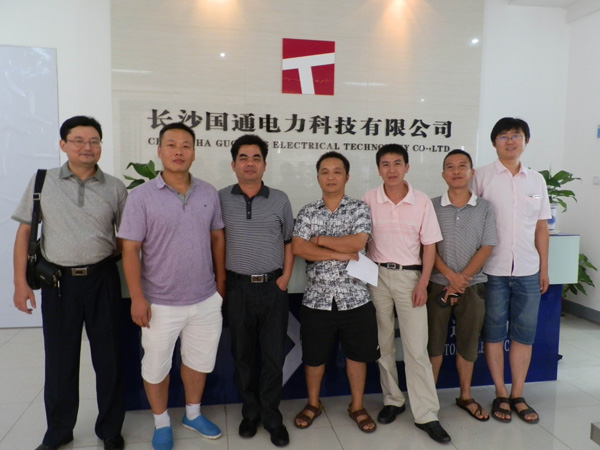 廣西客戶來(lái)廠考察